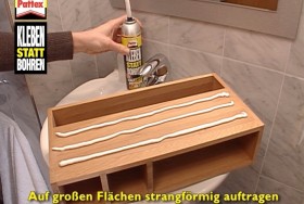 POS Video Kleben statt Bohren